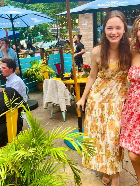 Rebecca Taylor Wild Peony Floral Print Dress - Picture 4 of 5